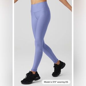 ALO Yoga High-Waist Airlift Legging in Infinity Blue- Size Small